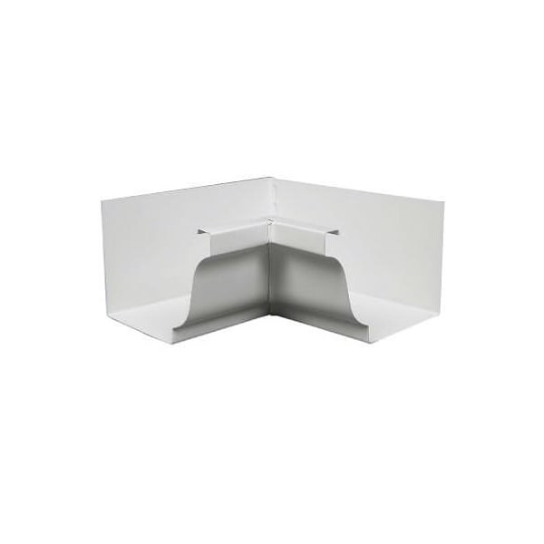 Amerimax Home Products 5 WHT ALU Inside Mitre 27201 - main